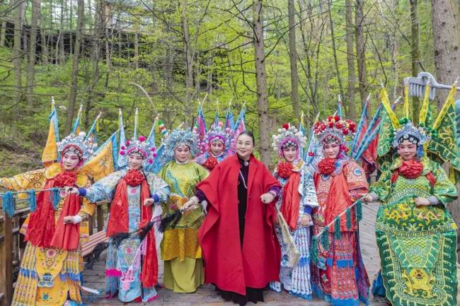 龙峪湾上演“一出好戏”  传统文化与流行文化精彩碰撞！